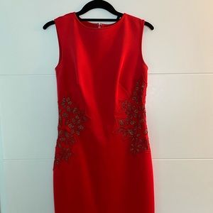 Tadashi Shori Red Dress